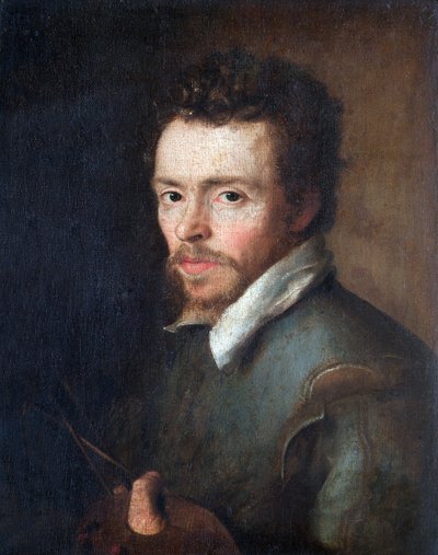 Self-Portrait Of An Unknown Painter by Flemish School