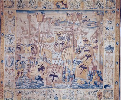 The Battle of Tunis or Lepanto by Flemish School