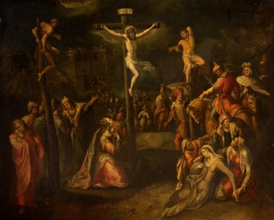 The Crucifixion, 1550?-1700 by Flemish School