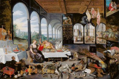 The Sense Of Taste by Flemish School