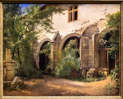 Cloister Gallery by Fleury François Richard