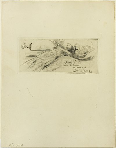 Flirt by Félicien Rops