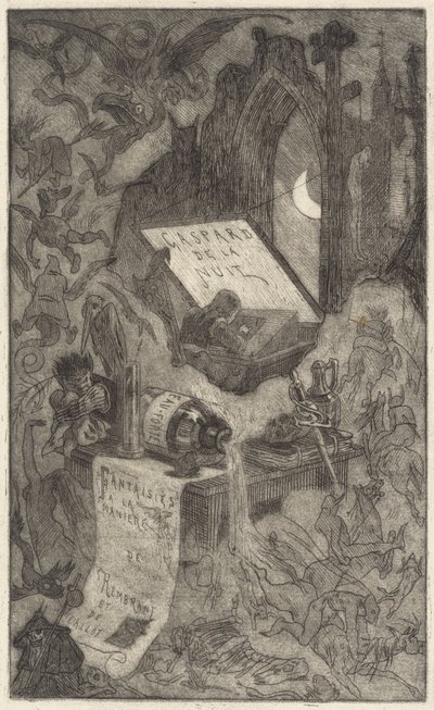 Gaspard of the Night by Félicien Rops