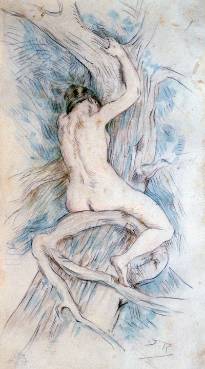Hamadryade by Félicien Rops