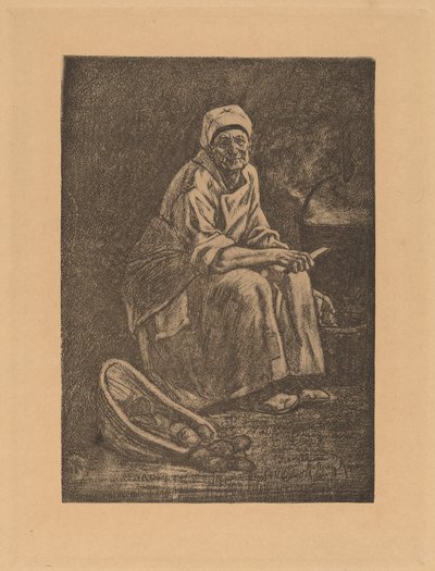 Oude-Kate by Félicien Rops