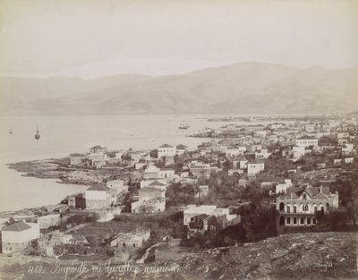 Beirut. View from the American College by Félix Bonfils