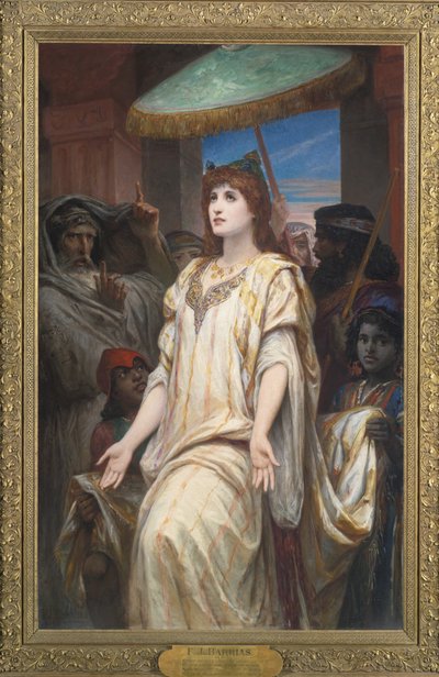 Esther before Ahasuerus, 1894 by Félix Joseph Barrias