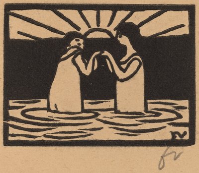 Playing in the Sun by Félix Vallotton