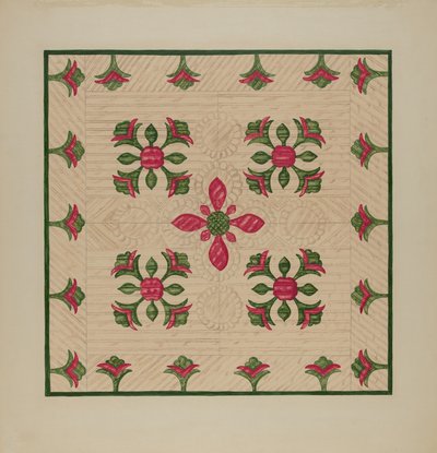 Applique Quilt by Florence Hastings