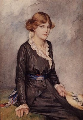 The Straw Hat by Florence Katherine Mayer