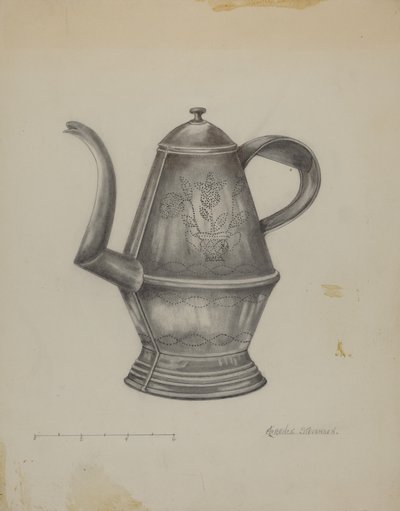 Pa. German Coffee Pot by Florence Stevenson