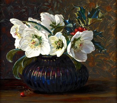 Christmas Roses by Florence Westwood Whitfield