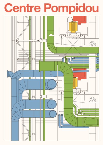 Centre Pompidou, 2023 by Florent Bodart