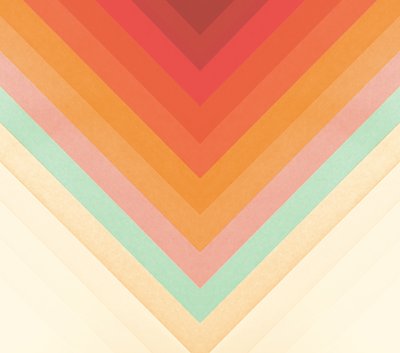 Rainbow Chevrons, 2020 by Florent Bodart