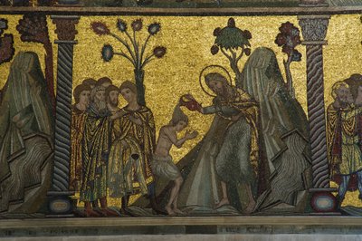 The Baptism of Christ by Florentine School