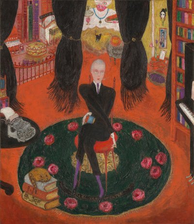 Carl Van Vechten (1880) by Florine Stettheimer