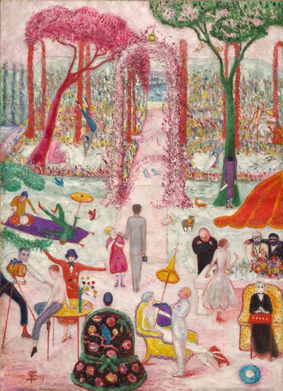Sunday Afternoon in the Country by Florine Stettheimer