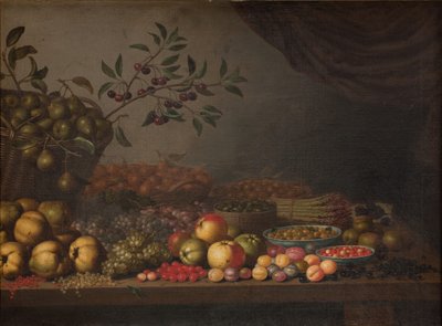 Fruit Basket by Floris Gerritsz van Schooten
