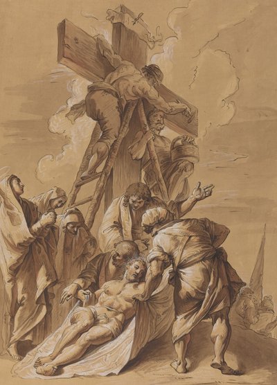 The Deposition by Follower of Francesco Fontebasso