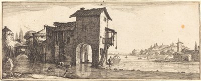 The Watermill by Follower of Jacques Callot