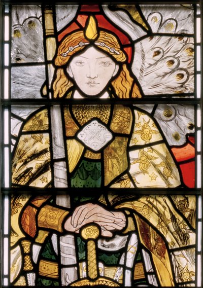 Archangel Uriel by Ford Madox Brown