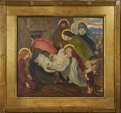 The Entombment by Ford Madox Brown