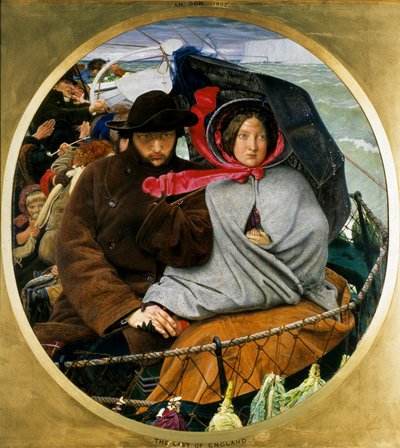 The Last of England, 1852-55 by Ford Madox Brown