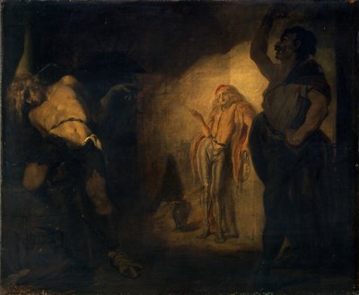 The Prisoner of Chillon by Ford Madox Brown