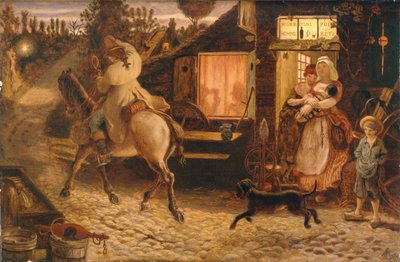 The Traveller by Ford Madox Brown