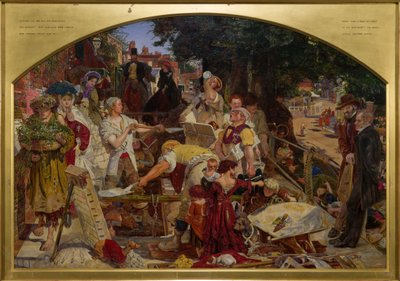 Work, 1863 by Ford Madox Brown
