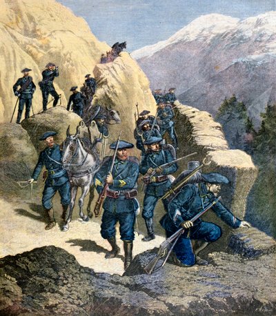 Alpine Chasseurs by Fortuné Méaulle