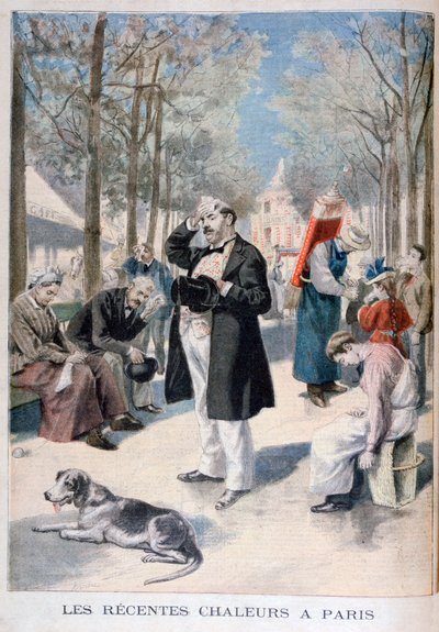 Heatwave in Paris by Fortuné Méaulle