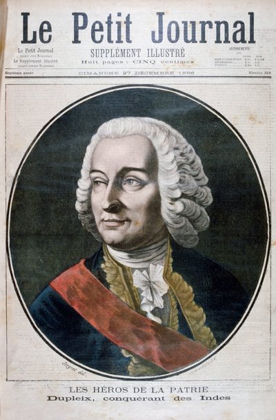 Joseph François Dupleix by Fortuné Méaulle