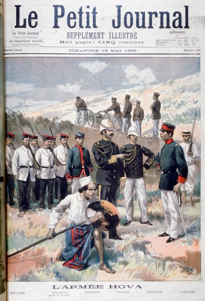 The Hova army, Madagascar by Fortuné Méaulle