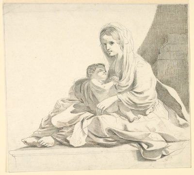 Woman with Child by Fortunato Duranti