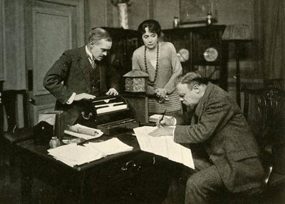 Hornblower surrenders, 1920 by Foulsham and Banfield