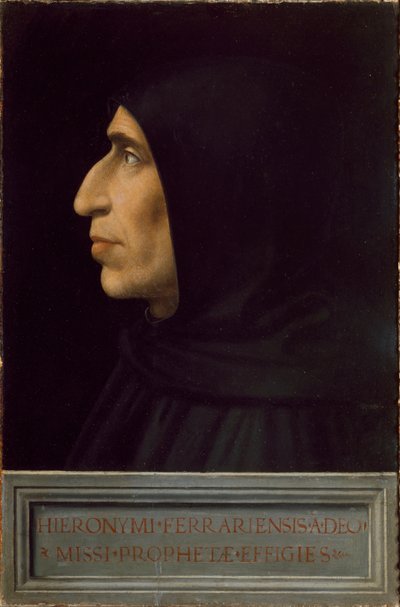 Portrait of Girolamo Savonarola by Fra Bartolomeo