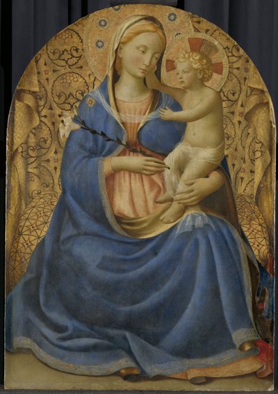 Madonna of Humility, c.1440 by Fra  Angelico