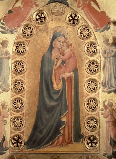 Madonna of the Stars by Fra Angelico