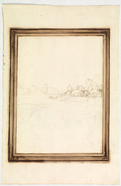 Town on the Banks of a River by Fra Bartolomeo