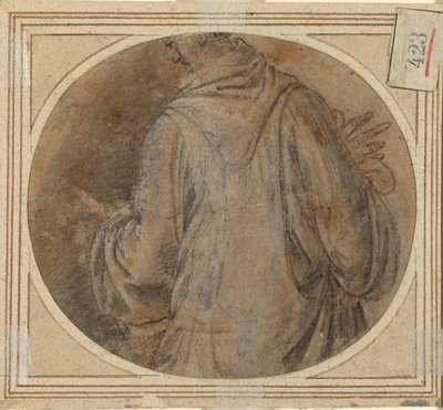 A Monk (verso) by Fra Bartolommeo