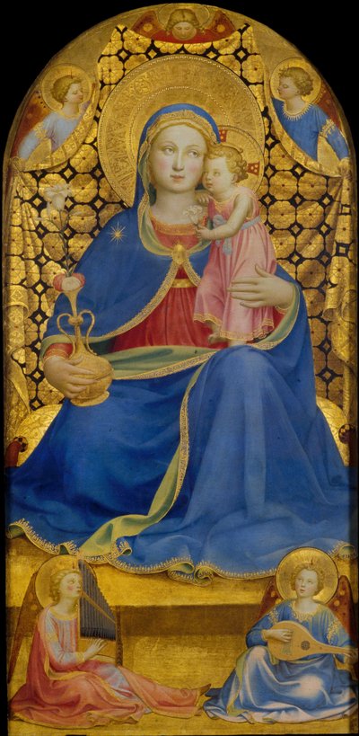 The Virgin of Humility by Fra Giovanni Angelico da Fiesole