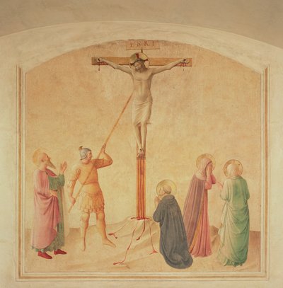 Crucifixion, the Lance Holder, c.1438-45 by Fra Angelico