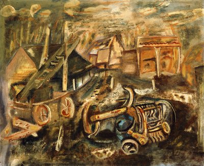 Farm Yard, Essex by Frances Hodgkins