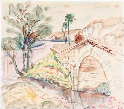 The Bridge by Frances Hodgkins