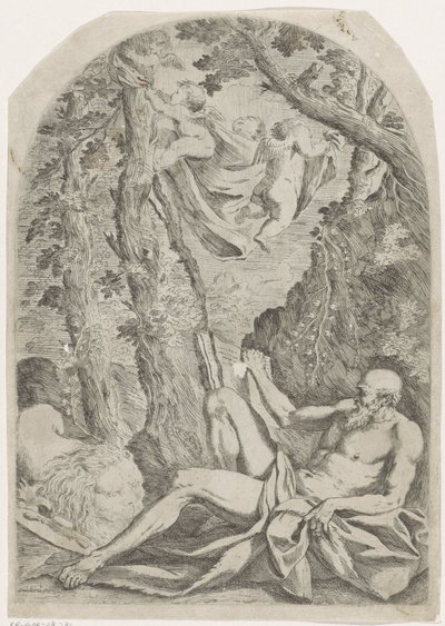 Saint Jerome by Francesco Amato