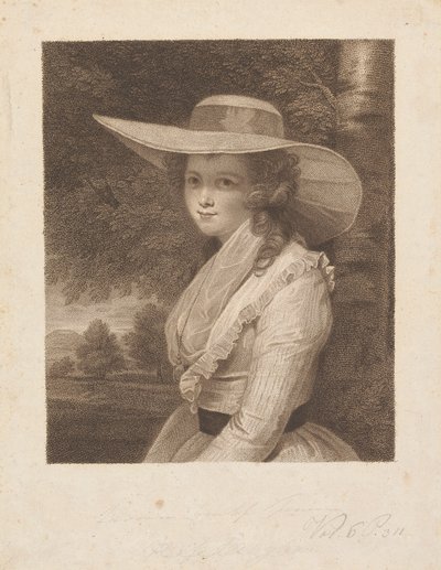 Lavinia Spencer (née Bingham), Countess Spencer by Francesco Bartolozzi