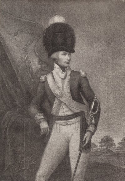 Lieut.-Colonel Cox, Bloomsbury Volunteers by Francesco Bartolozzi