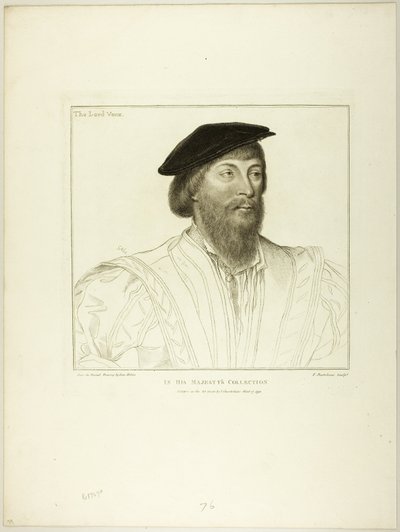 Lord Vaux by Francesco Bartolozzi