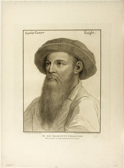 Sir Gawin Carew by Francesco Bartolozzi